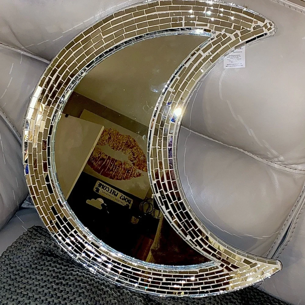 Mosaic Moon Mirror